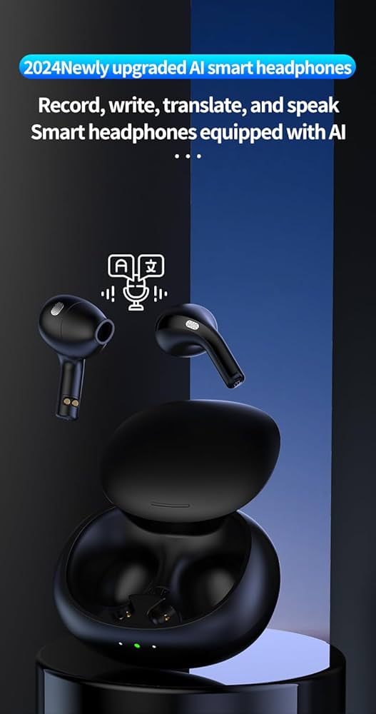 Amazon.com: AI Smart Recording Earphones Bluetooth Earbuds